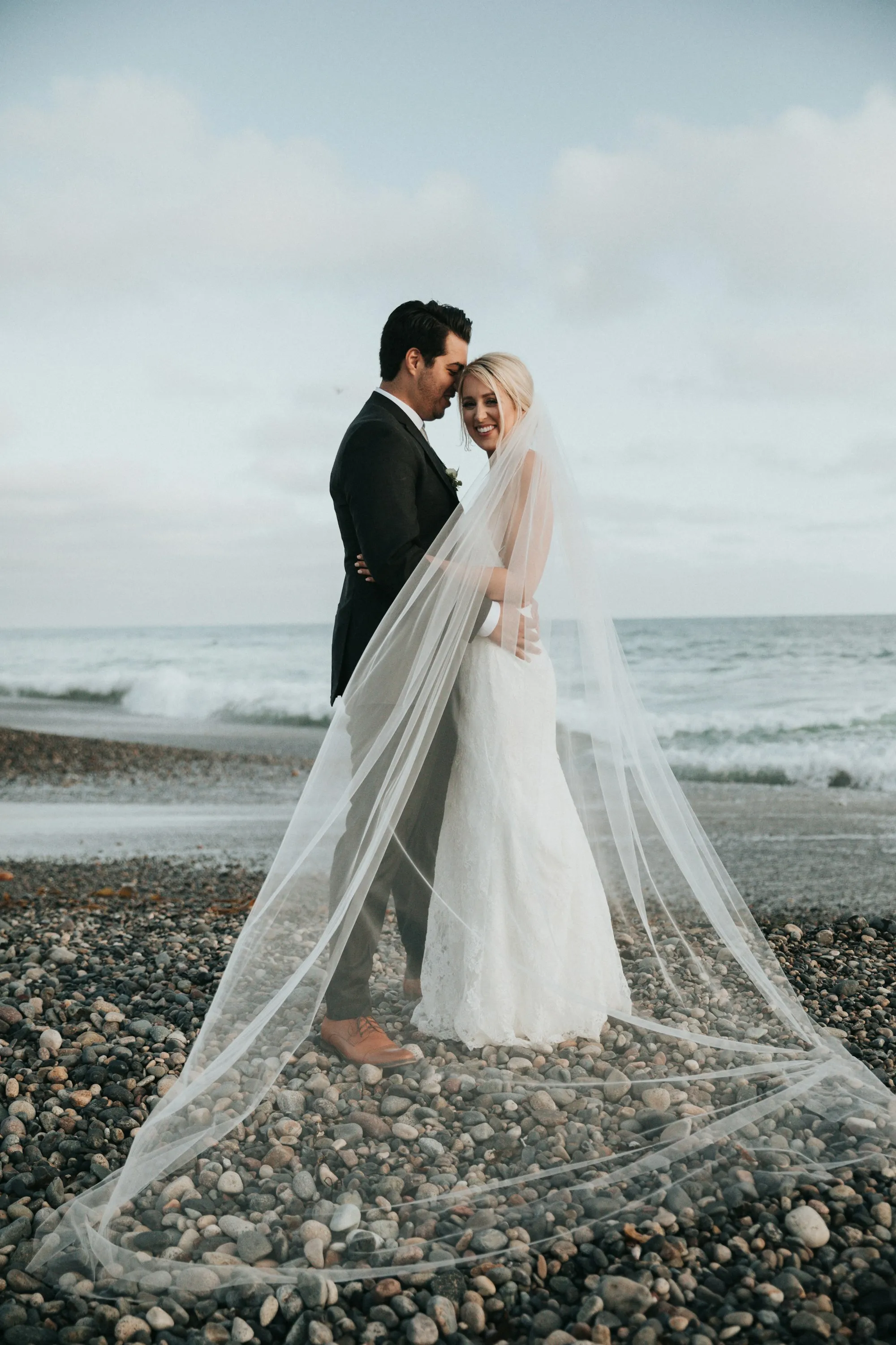On the shore after the vows